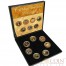 Italy THE MOST PRECIOUS PAINTINGS 7 x 50 Lire Copper-Nickel Seven Coin Collection Set Cold Enamel 1954 - 1989
